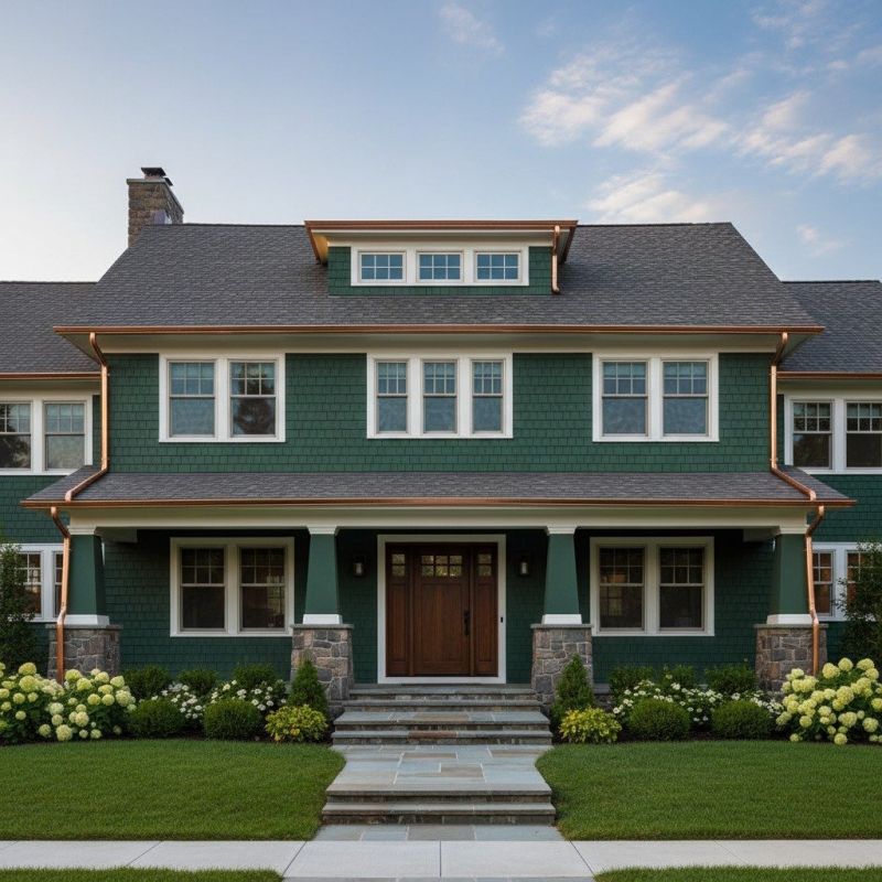 Copper Gutter Installation in Mcdonough, GA